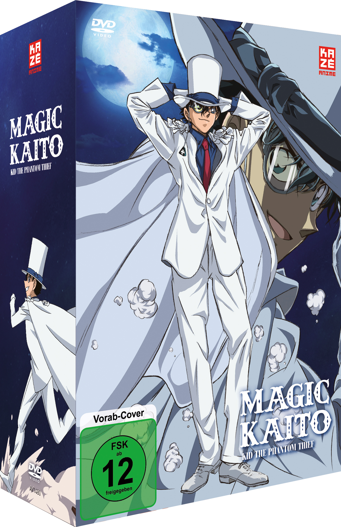 Magic Kaito Kid the Phantom Thief Vol 1 Sammelschuber DVD Vorabcover