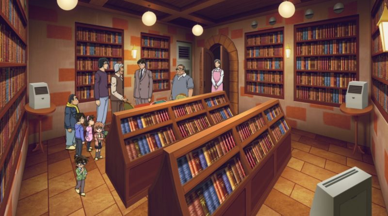 Detektiv Conan Episode 1023: Die alte Buchhandlung, in der man eine Dampfpfeife hört 3