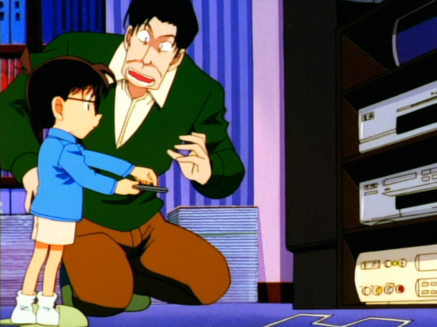Conan startet den Conan-Anime auf VHS